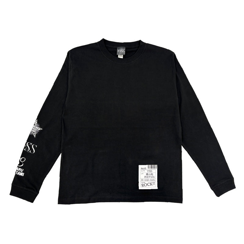 ロングスリーブTシャツ ブラック