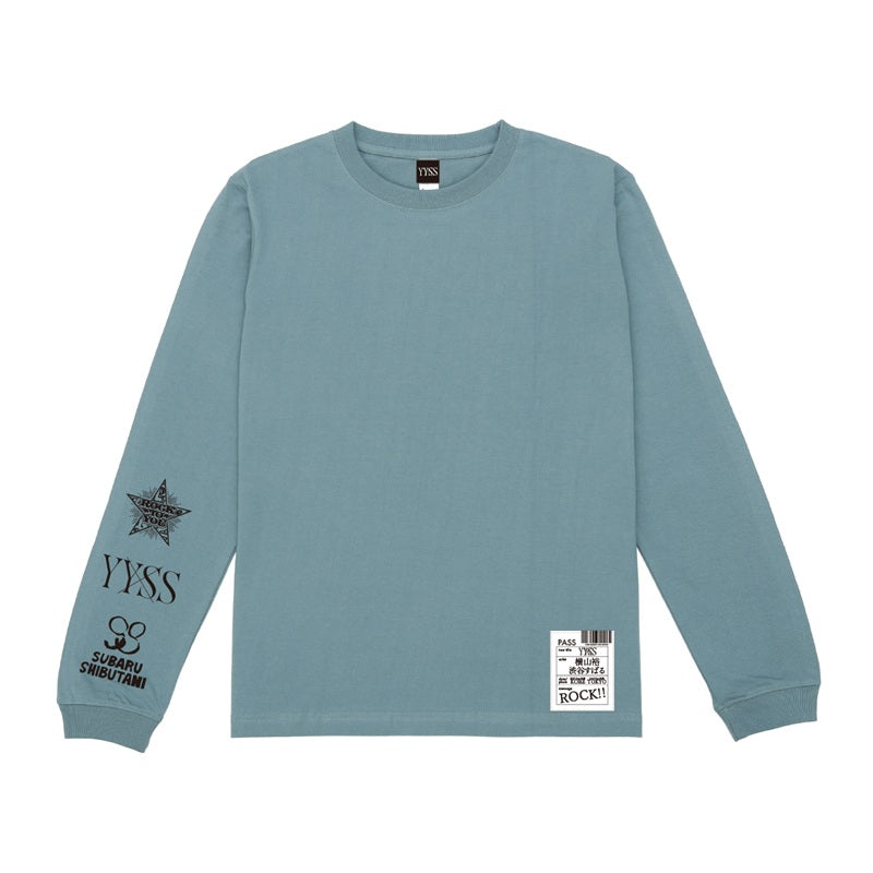 N.E.R.D. SUMMER 2018 ロングスリーブTシャツ ロングスリーブTシャツ ブルー