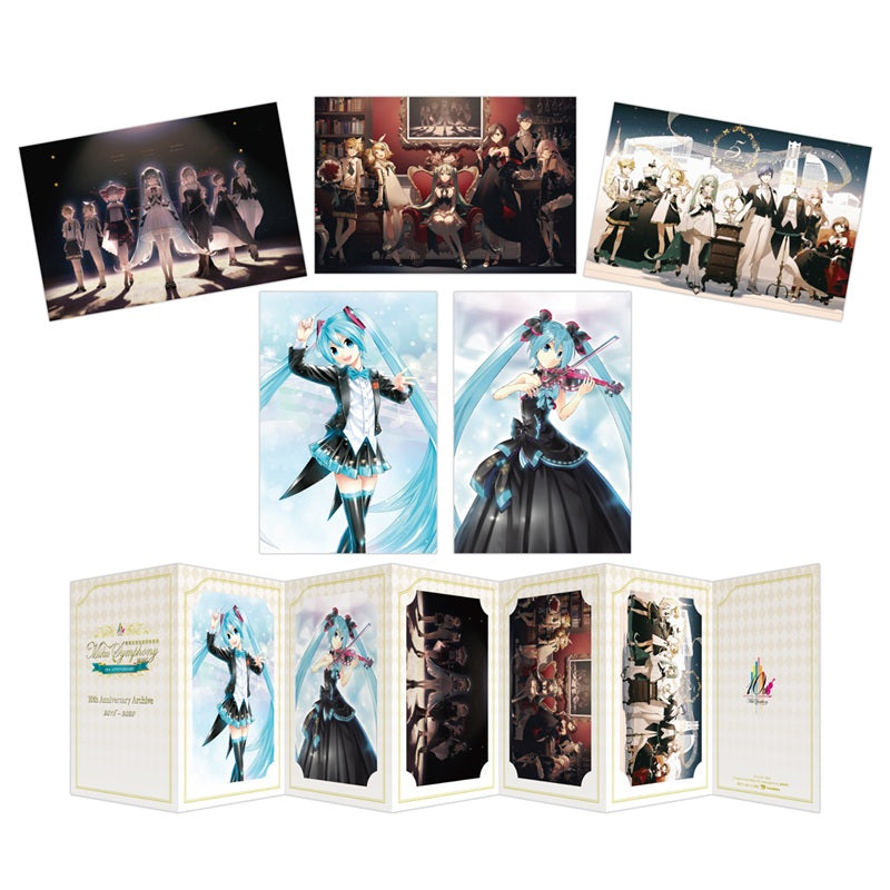初音ミクシンフォニー 歴代メインビジュアルポストカード