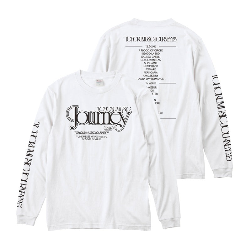 ロングスリーブTシャツ（ホワイト）