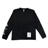 ロングスリーブTシャツ ブラック