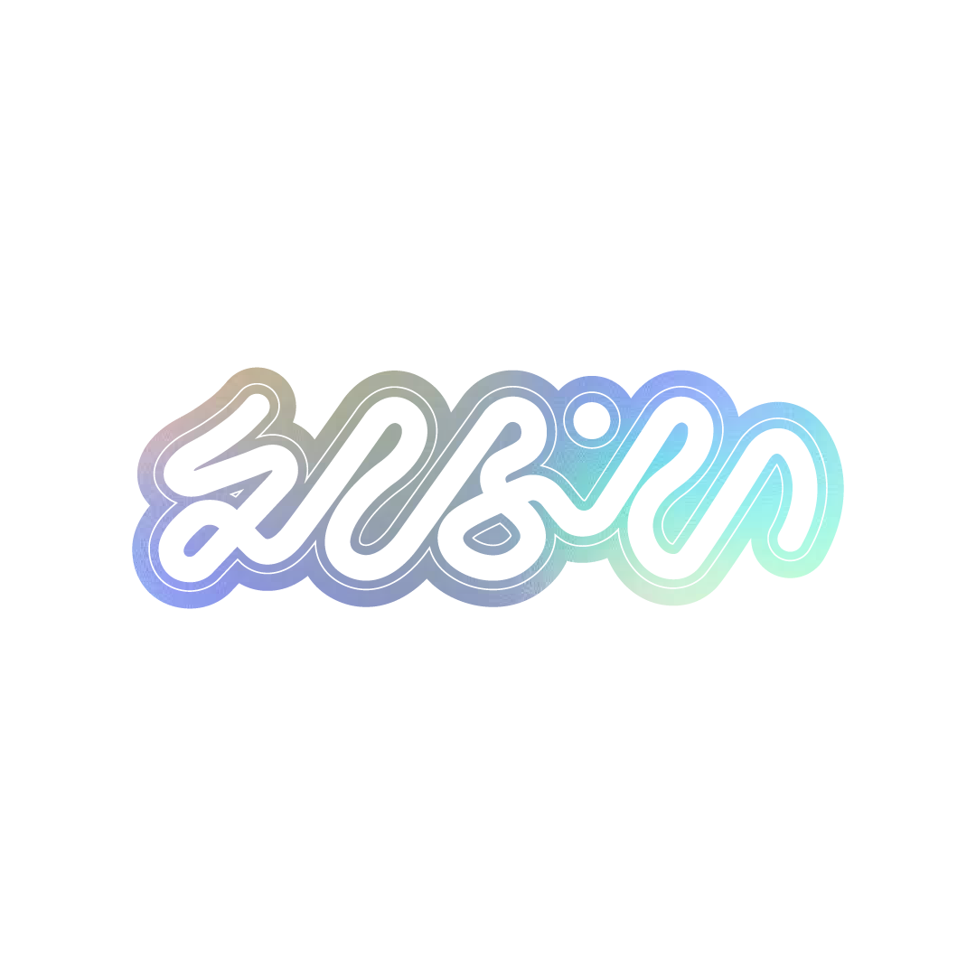 Hologram Logo Sticker