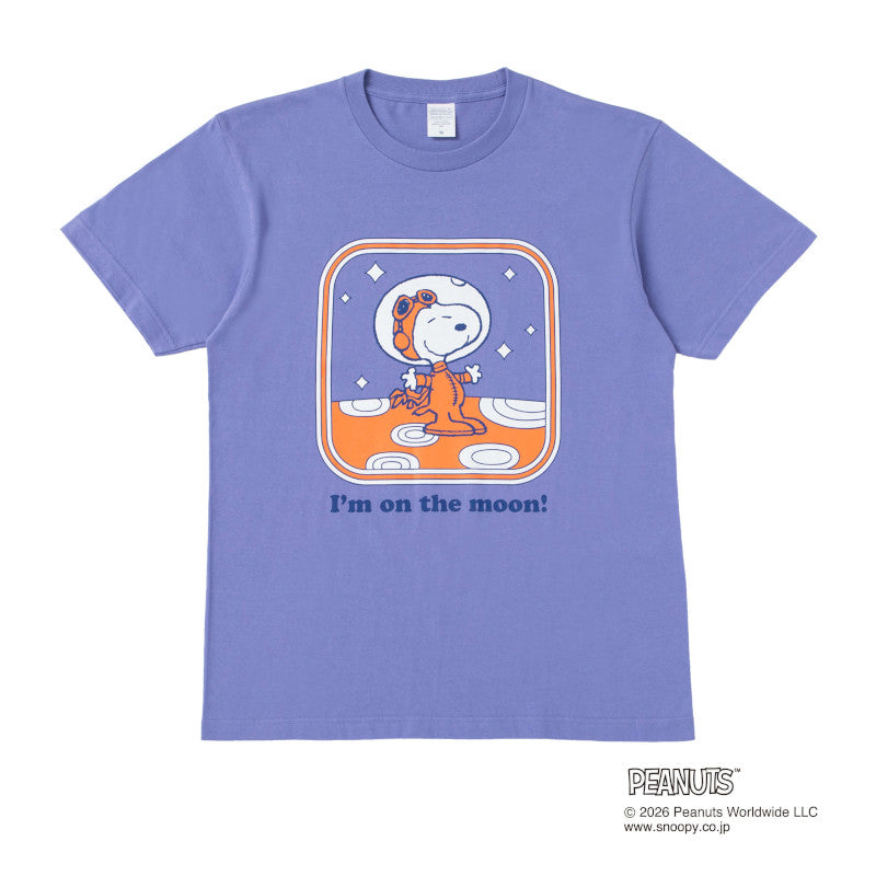 RSR2026×GAN-BAN SNOOPY Tシャツ ダスティブルー【受付期間:～6/30】