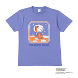 RSR2026×GAN-BAN SNOOPY Tシャツ ダスティブルー【受付期間:～6/30】