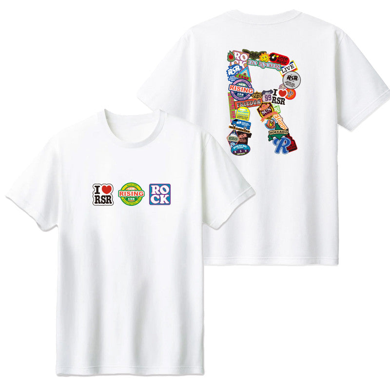 ステッカーTシャツ ホワイト【受付期間:～6/30】