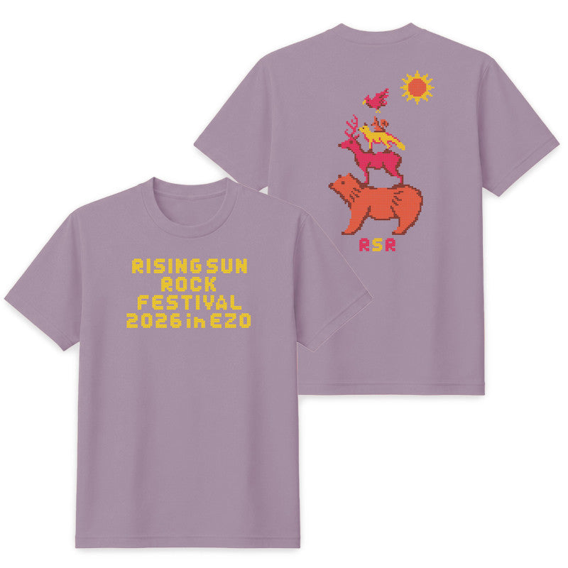 クロスステッチTシャツ ラベンダーミスト【受付期間:～6/30】