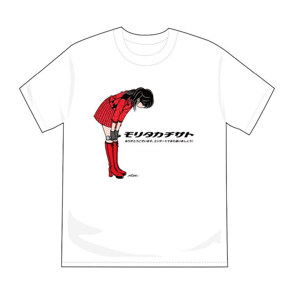 森高千里「レッツ・ゴォーゴォー！ツアー」アンコール衣装Tシャツ ホワイト M レッツ・ゴォーゴォー！ツアー」アンコール衣装 Tシャツ ホワイト