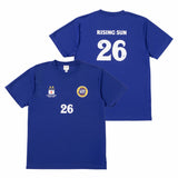 RSR2026×GAN-BAN サッカーTシャツ ジャパンブルー【受付期間:～6/30】
