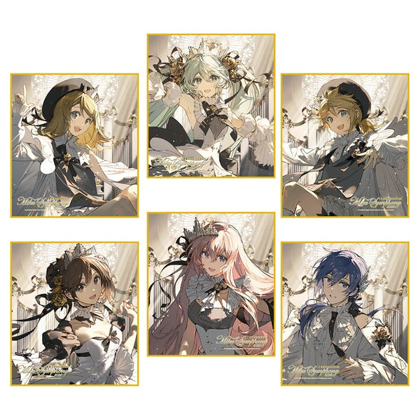 初音ミクシンフォニー2025 ミニ色紙6枚セット