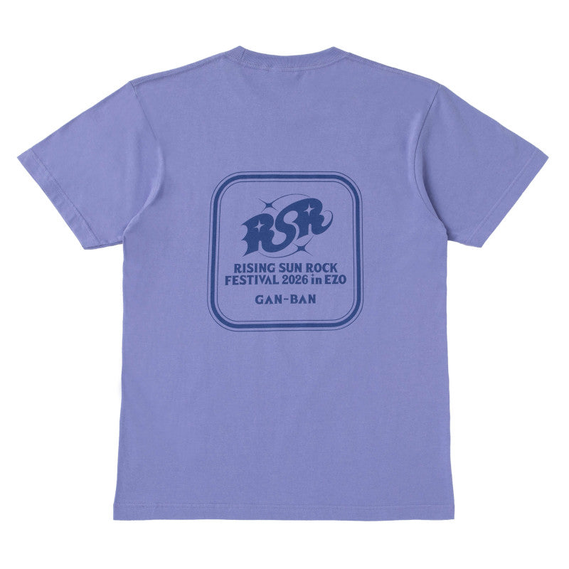 RSR2026×GAN-BAN SNOOPY Tシャツ ダスティブルー【受付期間:～6/30】
