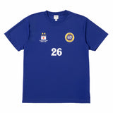 RSR2026×GAN-BAN サッカーTシャツ ジャパンブルー【受付期間:～6/30】