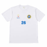 RSR2026×GAN-BAN サッカーTシャツ ホワイト【受付期間:～6/30】