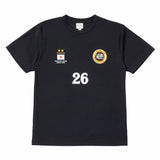 RSR2026×GAN-BAN サッカーTシャツ ブラック【受付期間:～6/30】