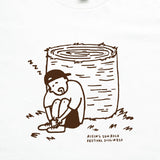 日の出前に起こしてくださいTシャツ ライトベージュ【受付期間:～6/30】