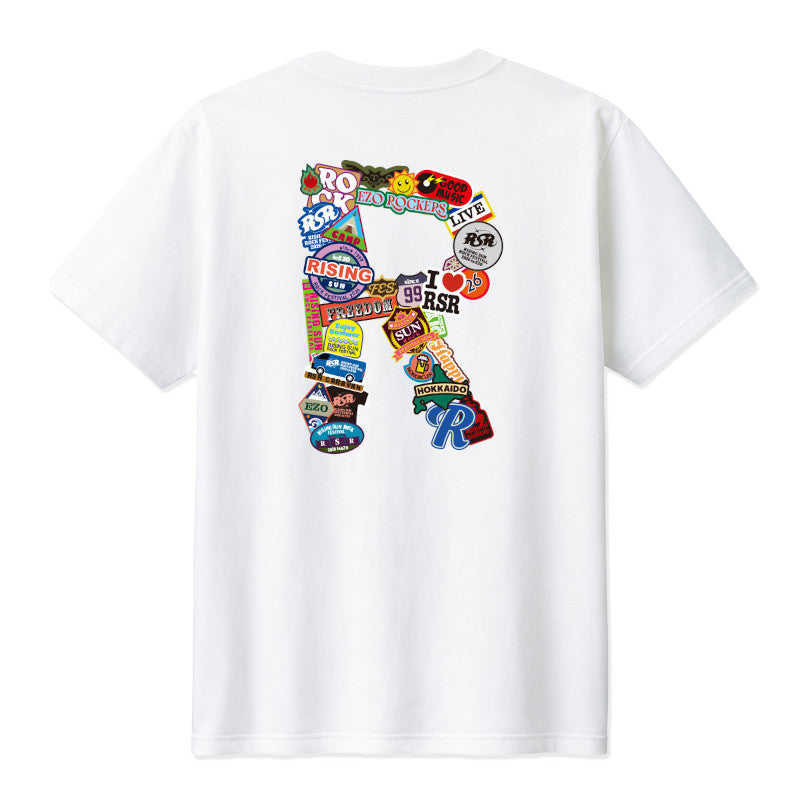 ステッカーTシャツ ホワイト【受付期間:～6/30】
