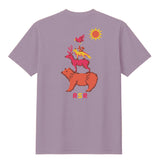 クロスステッチTシャツ ラベンダーミスト【受付期間:～6/30】