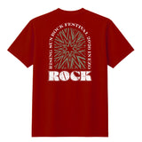 ロックTシャツ バーガンディ【受付期間:～6/30】