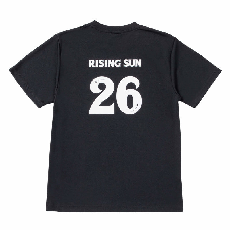 RSR2026×GAN-BAN サッカーTシャツ ブラック【受付期間:～6/30】