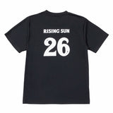 RSR2026×GAN-BAN サッカーTシャツ ブラック【受付期間:～6/30】