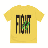 NEW!「FIGHT!!」Tシャツ イエロー