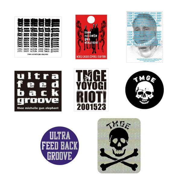 TMGEステッカーセットA(Re-Print)