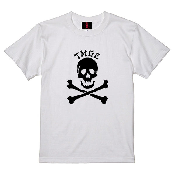 BASIC SKULL T-SHIRTS(WHITE)