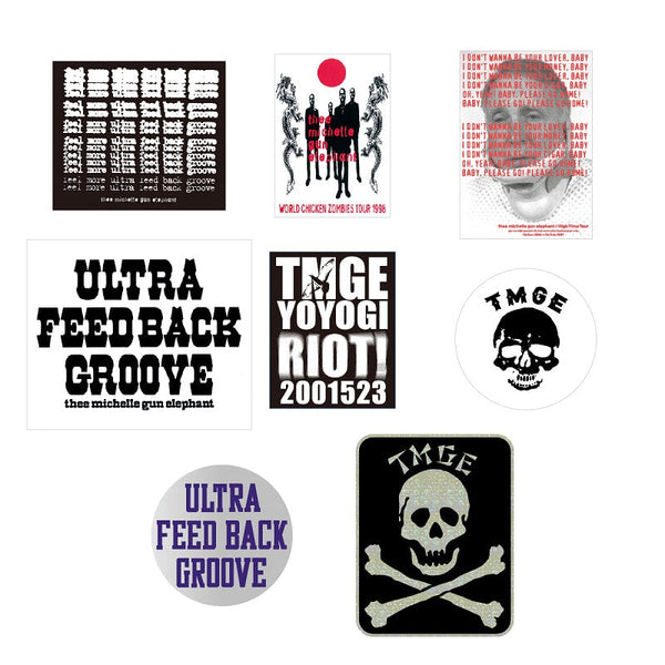TMGEステッカーセットB(Re-Print)