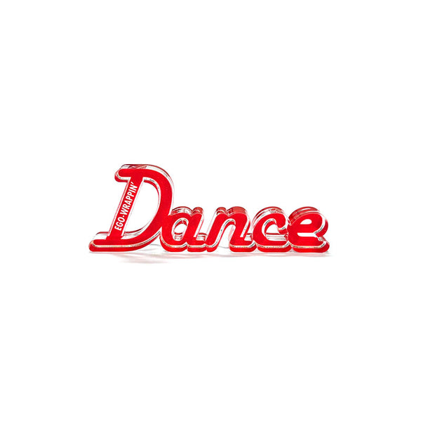 Dance ブロックキーホルダー【RED】
