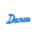 Dance ブロックキーホルダー【BLUE】