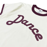 Dance リンガーTシャツ【NATURAL×BURGUNDY】