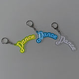 Danceリフレクターキーホルダー【WHITE】