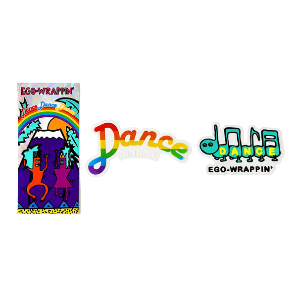 Danceステッカーセット（ホログラム＆クリア）