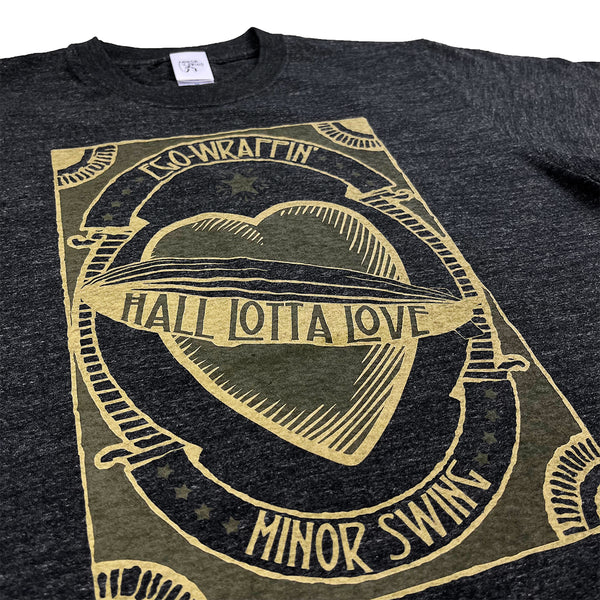 HALL LOTTA LOVE 2024 Tシャツ【HEATHER BLACK】