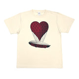 HALL LOTTA LOVE 2026 ハートの飛行船Tシャツ【IVORY】