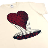 HALL LOTTA LOVE 2026 ハートの飛行船Tシャツ【IVORY】