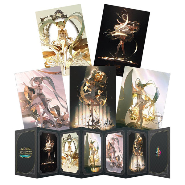 初音ミクシンフォニー10th Anniversary  ヒストリーポストカードホルダーセット