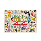 INSPIRE TOKYO×赤塚不二夫祭とコラボなのだTシャツ/黒