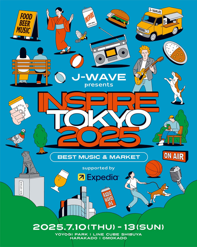 非売品 稀少　J-WAVE INSPIRE TOKYO　STAFFグラフィックT 非売品 稀少J-WAVE INSPIRE TOKYOSTAFFグラフィックT