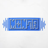 ▶︎•၊၊|ロゴT/白