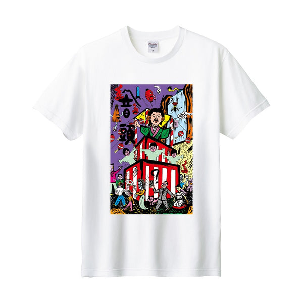 河村要助×ナイアガラ盆踊りコラボ Tee WHITE