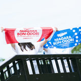 大滝詠一サインプリント入りナイアガラ盆踊り手ぬぐい/赤