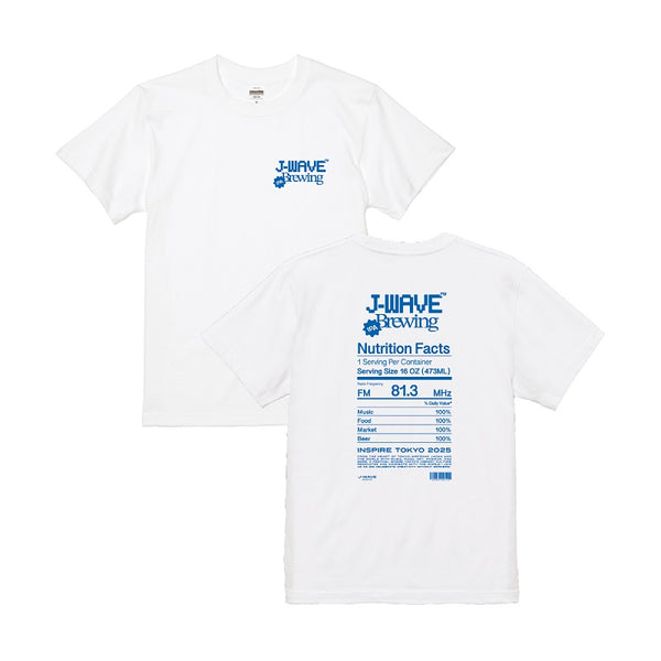 INSPIRE TOKYO Beer T-Shirt by Yunosuke　ブルー