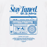 INSPIRE TOKYO Radio T-Shirt by Yunosuke ブルー