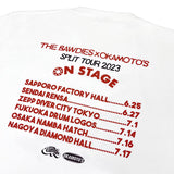 THE BAWDIES × OKAMOTO’S SPLIT TOUR 2023「ON STAGE」Tシャツ