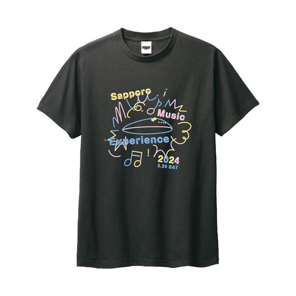 SMEXオフィシャルTシャツ/スモークブラック