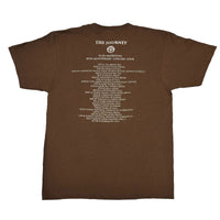 ツアーTシャツ ブラウン