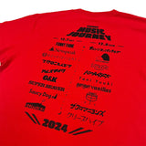 アース Tシャツ（ver.2024）【ハイレッド】