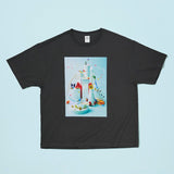 Aqua Timez 20th Thanksgiving Live キービジュアル BIG Tシャツ チャコール