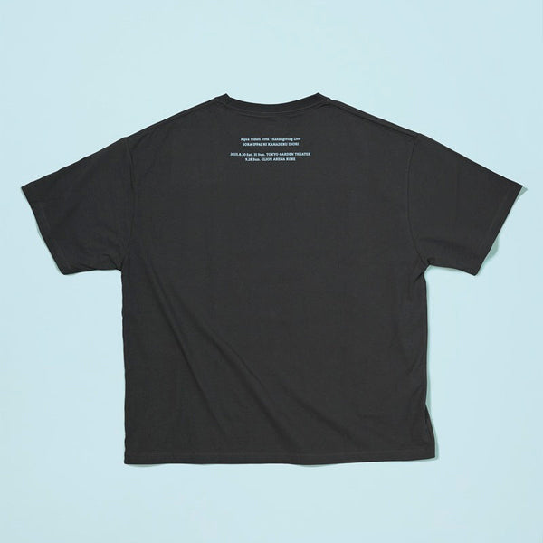 Aqua Timez 20th Thanksgiving Live キービジュアル BIG Tシャツ チャコール