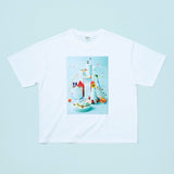 Aqua Timez 20th Thanksgiving Live キービジュアル BIG Tシャツ ホワイト
